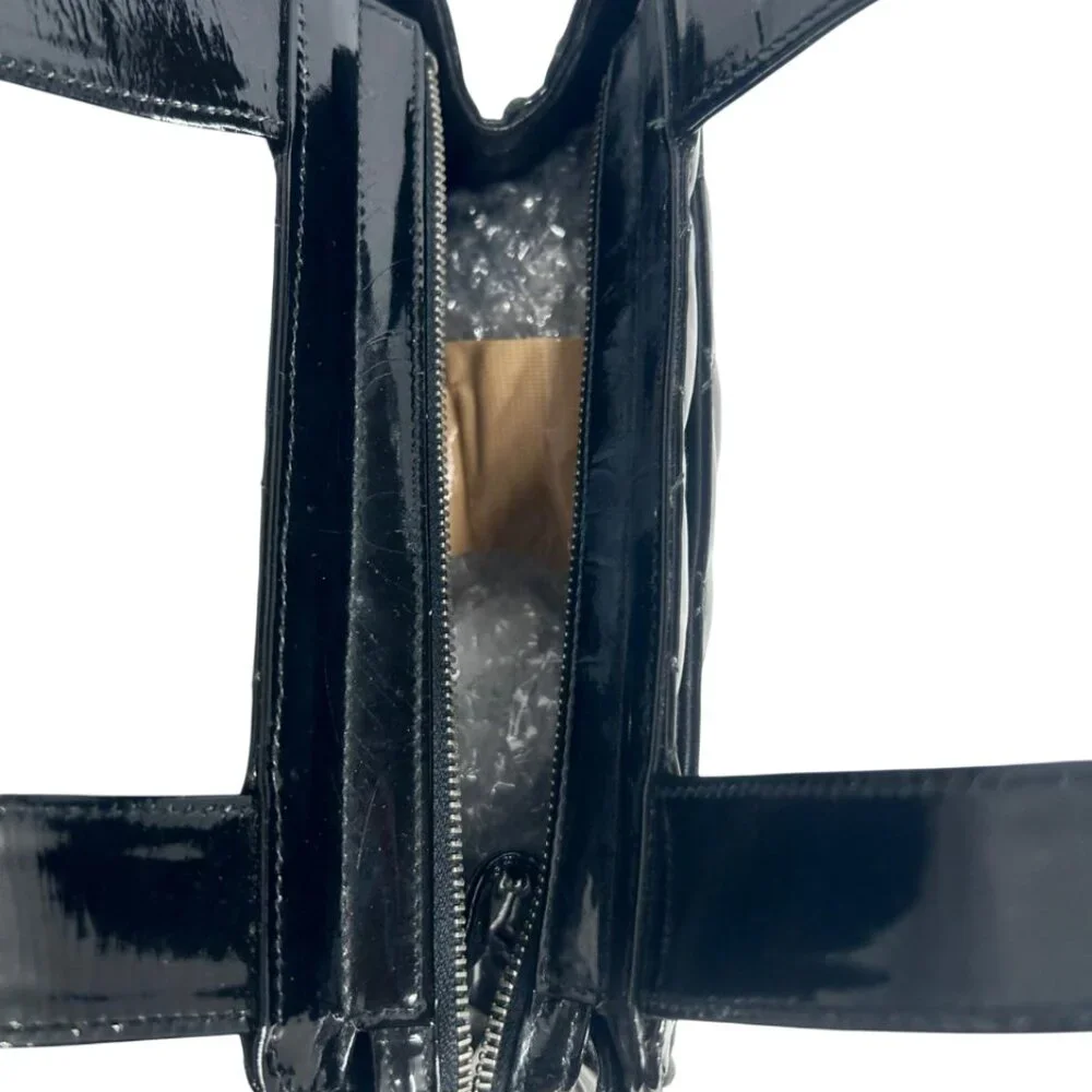 💎✨Authentic✨💎Chanel Handbag Black Patent Leather